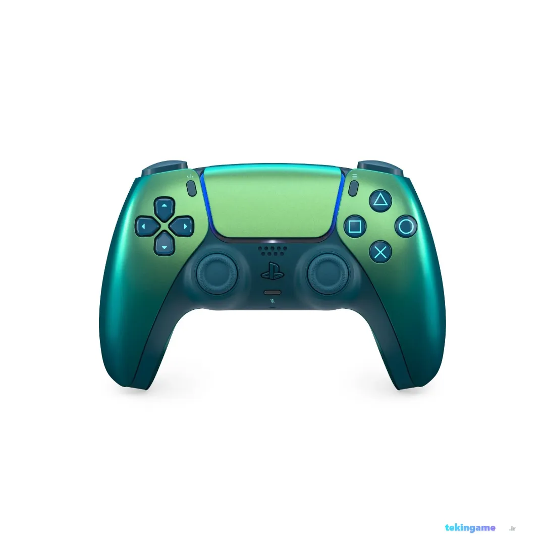 دسته بازی بیسیم PS5 سونی مدل DualSense Chroma Teal Green (سبز آبی کروم)