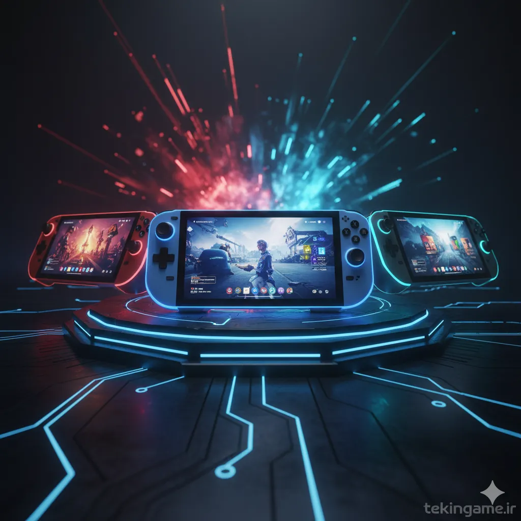 نبرد غولهای جیبی: Steam Deck OLED در مقابل ROG Ally 2 و Legion Go 2