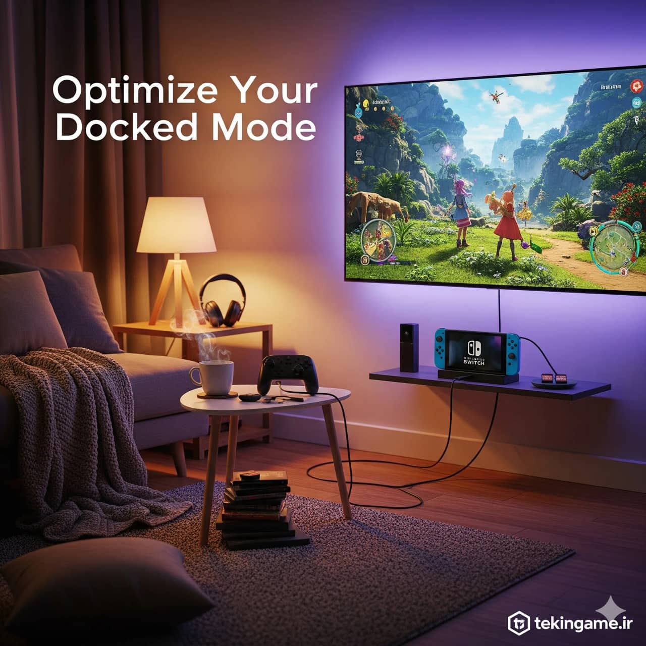 راهنمای بهینهسازی Nintendo Switch OLED: باتری, عملکرد و مدیریت حافظه