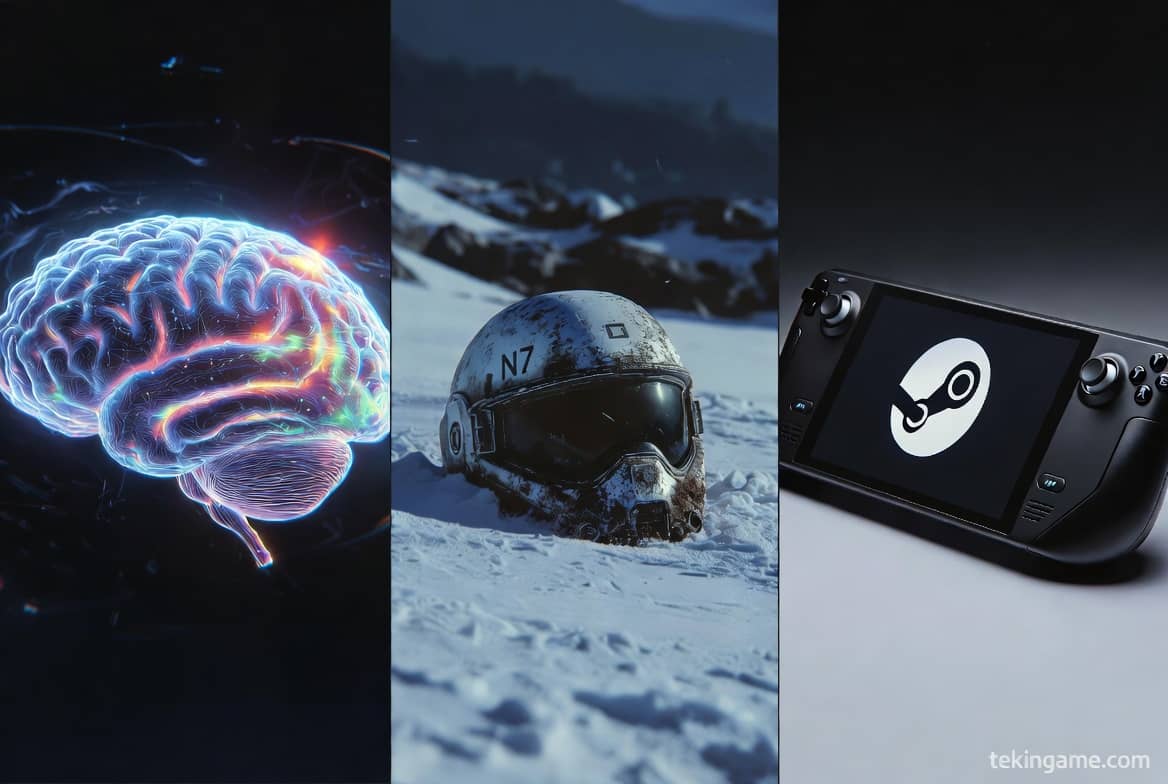 نشرة الصباح: تسريبات عودة "شيبرد" في Mass Effect 5 + الكشف المفاجئ عن Gemini 3 Ultra ومواصفات Steam Deck 2 (تحليل Tekin Plus)