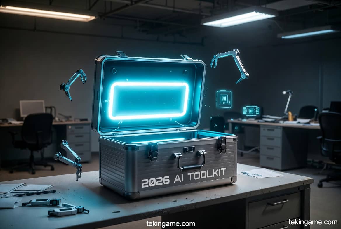 صندوق أدوات الذكاء الاصطناعي 2026: 5 أدوات ستحلّ فعلياً محل الموظفين (ودليلك للبقاء في اللعبة)