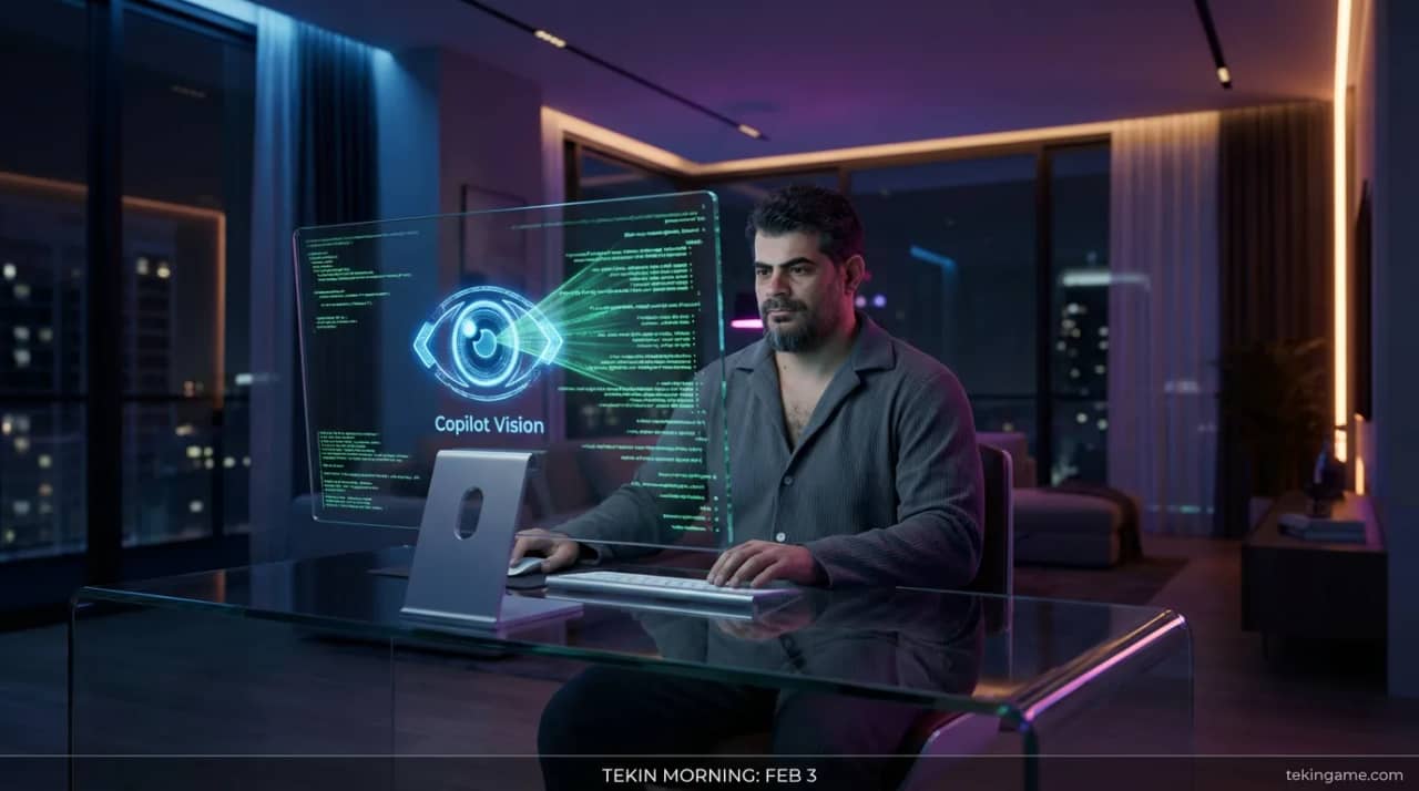 ویندوز ۱۲ ترسناک میشود؟ کشف قابلیت مخفی Copilot Vision که تمام صفحه شما را میبیند!