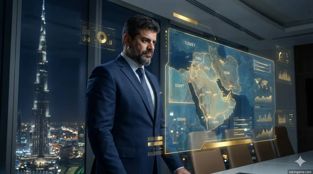 امپراتوری دیجیتال در خاورمیانه؛ چرا دبی و ریاض پایتختهای جدید هوش مصنوعی میشوند؟ 🖋️📊🌍