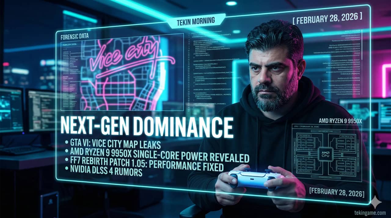 تکین مورنینگ (۲۸ فوریه): تاریخ انتشار GTA 6، پردازنده هیولای AMD و سقوط انحصار فینال فانتزی
