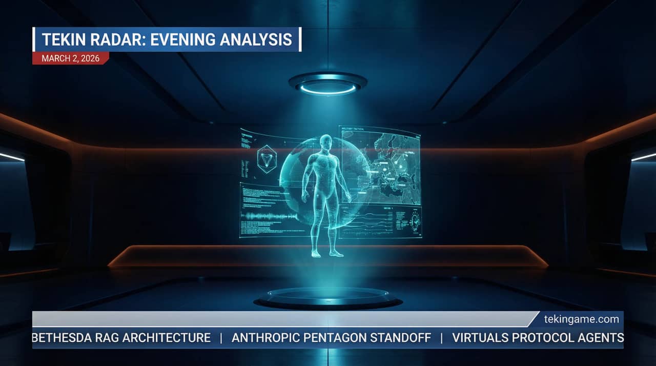 Tekin Radar March 2nd Afternoon: From Anthropic’s Ethical Stance to Motorola’s Foldable Gaming