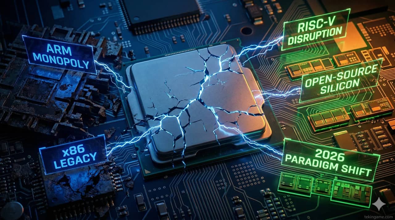 كسر احتكار ARM و x86: ثورة RISC-V الحوسبية واستحواذها على 25% من السوق العالمي للرقائق (2026)